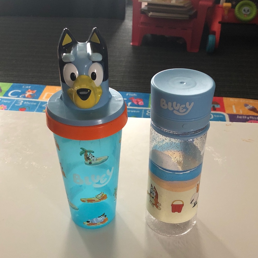 💐 Bluey Kids Water Bottle Duo (Straws not included)
